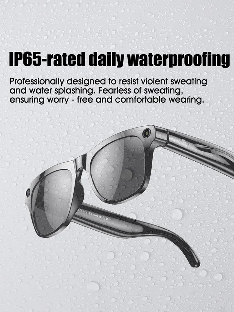 Xiaomi 4K HD Smart Glasses AI GPT Camera Bluetooth Call 260Mah Battery Voice Assistant Translate Identify Objects Smart Glasses