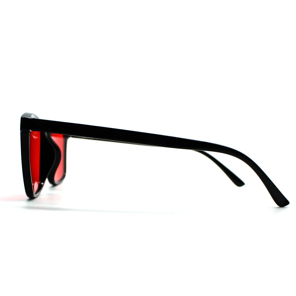 New blue light blocking glasses with red and orange lenses for fatigue protection and fashionable design wearing during gaming