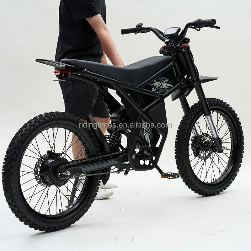 Ridingtimes GT73 Electric Dirt Ebike USA CA EU Warehouse High Speed Fat Tire Off Road Electric Mountain Trail Bike 2400w Motor
