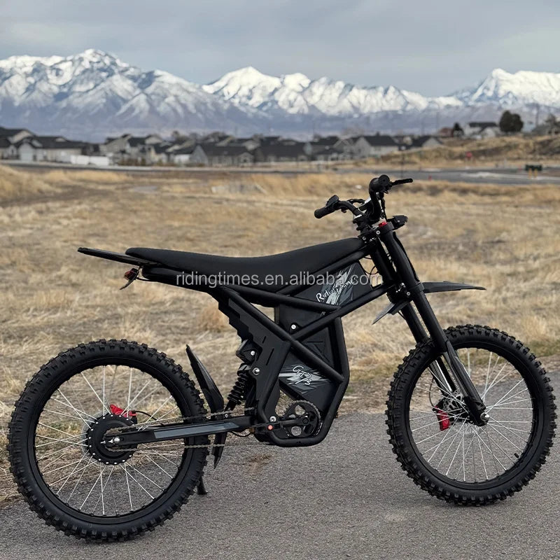 Ridingtimes GT73 Electric Dirt Ebike USA CA EU Warehouse High Speed Fat Tire Off Road Electric Mountain Trail Bike 2400w Motor